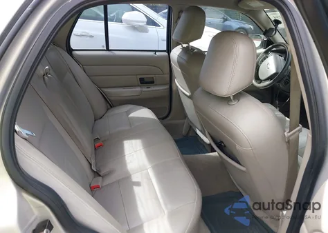 2007 Ford Crown Victoria Lx из США, поврежденный, VIN 2FAFP74W77X102734